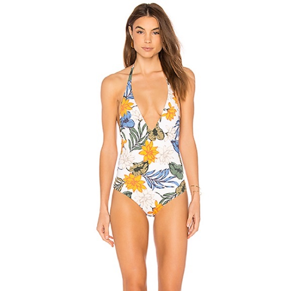 Vitamin A Bianca Floral One piece Swimsuit - Picture 3 of 13